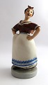 Royal 
Copenhagen. 
Porcelain 
figure. Bode 
Willumsen. 
Fishwife. Model 
4047. Height 22 
cm. (1 quality)