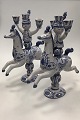 Pair of Bjørn 
Wiinblad 
Figurines / 
Candlesticks 
with 3 lights 
No L5
Measures 40cm 
x 32cm ( ...