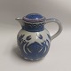 Berte Jessen: 
Aluminia. 
tenera jug in 
faiance Model 
number 
434/3143. Jug 
with lid, 
decorated ...