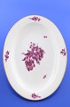 Royal 
Copenhagen 
porcelain. 
Purpur flower 
with gold. 
Royal 
Copenhagen, 
oval dish no. 
427 /8016. ...