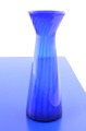 Blue hyacinth 
glass, Height 
21.5 cm. 8 3/8 
inches. made by 
many Danish  
glassworks, 
circa ...