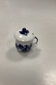 Royal Copenhagen Blue Flower Braided Mustard Pot No 8211