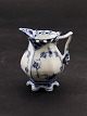 Royal 
Copenhagen blue 
fluted full 
lace cream jug 
1/1031 
1.sorting 
Height 8.5 cm. 
subject no. 
568966