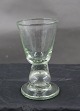 Holmegaard Dänemark, Portwein Glas von zirka Jahr 
1900