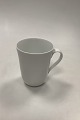 Royal Copenhagen White Fluted Cup with handle No 497