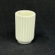 Hvid Lyngby vase, 6 cm.