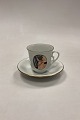 Bing and Grondahl Carl Larsson Coffee Cup and Saucer No. 4508/305 Motif 3