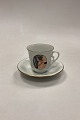 Bing and 
Grondahl Carl 
Larsson Coffee 
Cup and Saucer 
No. 4508/305 
Motif 3
Measures 7 cm 
H x ...