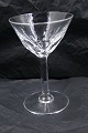 Windsor crystal glassware with faceted stem, 
liqueur bowls 12cm