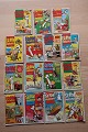 For the collectors:
Comics
Serieparaden - Humormagasinet
Tegneserier - i alt 15 hæfter
Fra 1998+1999+2000
Numrene: 
60+61+62+63+64+65+66+67+68+69+70+71+72+73+74
Tegneserierne kan købes samlet eller enkeltvis
In a good condition
