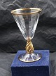 Ida glassware 
with gold rim 
by Holmegaard 
Glass-Works, 
Denmark. OUT
Schnapps glass 
in a fine ...