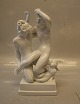 DJ 1039 Faun & Nymfe (Blanc de chine)  29 cm (Poul Lemser) Dahl Jensen