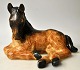 Michael 
Andersen & Søn: 
Lying foal. no. 
1078-2, 20th 
century 
Bornholm, 
Denmark. 
Painted clay. 
...