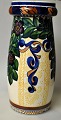 Aluminia vase, 
895/554, 20th 
century, 
Copenhagen, 
Denmark. 
Polychrome 
faience. 
Signed. H.: 34 
...