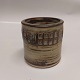 Royal 
Copenhagen vase 
or book In 
stoneware with 
stamp 
decoration as a 
band, around 
the vase. ...