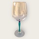 Spiegelau, Arabesque, Blue, Crystal glass, Red wine with blue and green stem, 22cm high, 10cm in ...