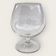 Cognac glass with ground checkered pattern, 11cm in diameter, 7.5cm high *Perfect condition*