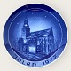 Christmas 
church plate, 
1977, Budolfi 
church, 20cm in 
diameter, Baco 
*Perfect 
condition*