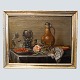 Painting, still 
life with 
flowers, fruit 
and glass, ...