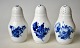 Royal 
Copenhagen, 
salt/pepper, 
blue flower 
plaited, 
8221/8225, 20th 
century 
Copenhagen, 
Denmark. ...