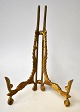 Painting/photo 
holder, 20th 
century. 
Bronze. 
Foldable. H.: 
22 cm. D.: 12 
cm.