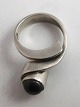 Hans Hansen. Sterling silver ring (925). Ring size 55