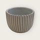 Lillemor 
Clement and 
Inger Folmer 
Larsen, Grooved 
beaker, White 
glaze, 4.5 cm 
in diameter, 
3.5 ...