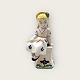 Royal 
Copenhagen, 
Aluminia, The 
shepherdess, 
1954, 16.5cm 
high, 7cm wide, 
Design Herluf 
...