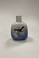 Royal Copenhagen Art Nouveau Vase with bird No 4878