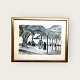 Thorvald 
Hagedorn Olsen 
(1902-1996) 
Lithography, 
Signed: 
Hagedorn Olsen 
39, Motif from 
a ...