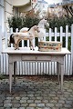 Swedish 19th century table / console table with drawer and fine details...