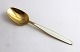 J. Tostrup, 
Norway. 
Sterling 
children's 
spoon gilded 
with white 
enamel. Length 
15.3 cm.