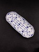 Royal Copenhagen blue fluted half lace Celery or flute dish 1/714.