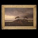 Joachim 
Ferdinand 
Richardt, 
1819-95, 
Danish/American, 
oil on canvas
Landscape, 
Denmark, with 
...