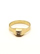 14k guldring 
med 0.05 ct 
brillant
Ringstørrelse 
58
Ref. A1309