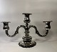 Rococo 
three-armed 
candlestick 
silver 830s. 
Cohr silverware 
factory, from 
1893-1937 
Height 18.5 ...