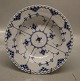 1078-1 Plate, soup 22.5 cm  Blue Fluted Full Lace
