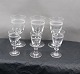 Berlinois or 
Christian Eight 
with matte pour 
line glassware  
by 
Kastrup/Holmegaard 
Glass-Works, 
...