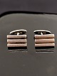 Art deco 830 
silver 
cufflinks 2 x 
1.2 cm. from 
silversmith Sv. 
Aa. Jeppesen 
Charlottenlund 
...