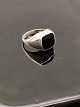 Sterling silver ring with onyx size 66 from Virum gold & silver item no. 572140