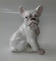 Bing and 
Grondahl B&G 
1983 French 
Bulldog puppy 
13 cm. Design 
Dahl Jensen 
Marked with the 
three ...