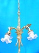 Beautiful old 
chandelier, 
with 4 arms. 
Height  cm. 
Width  cm. 
France 19 th 
cent. New 
electrity.