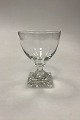 Holmegaard Gorm the Old - Wine Glass. Measures 9.6 cm Ø x 12.8 cm H / 3.78 in. Ø x 5.04 in. H. ...