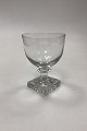 Holmegaard Gorm the Old - Wine Glass. Measures 9.4 cm Ø x 12.8 cm - 13 cm H / 3.71 in. Ø x 5.04 ...