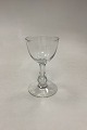 Holmegaard Erna White Wine Glass. Measures 13.2 cm x 7.2 cm / 5.2 in. x 2.84 in.