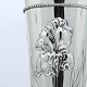 A big Danish 
Art Nouveau 
silver vase