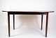 The mahogany 
dining table, 
designed by the 
renowned Ole 
Wanscher and 
produced by P. 
Jeppesen in ...