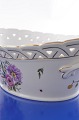 Hand painted 
Saxon flower 
Bing & Grøndahl 
porcelain. B&G 
Saxon flower. 
Large oval bowl 
with ...