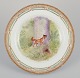 Royal 
Copenhagen 
Fauna Danica, 
dinner plate 
featuring a ...