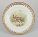 Royal 
Copenhagen 
Fauna Danica, 
dinner plate 
featuring a ...